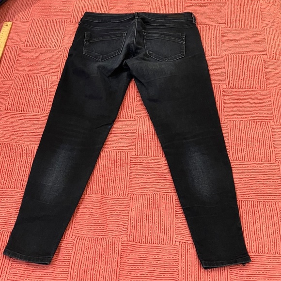 Mavi women’s size 29 dark wash blue Skinny Jeans with Zip tassel - Picture 11 of 16